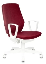 Кресло CH-W545 Ткань/Пластик, Красный 38-410 (ткань)/Чёрный (пластик)