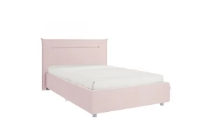Кровать 1.2 Альба (нежно-розовый)