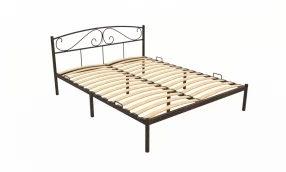 Кровать Верона Металл, 140х190 мм, Медный антик, Медный антик