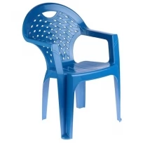 Кресло, 58,5х54х80 см, цвет синий 1346392 .