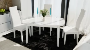Стол обеденный «Портофино» (Белый)